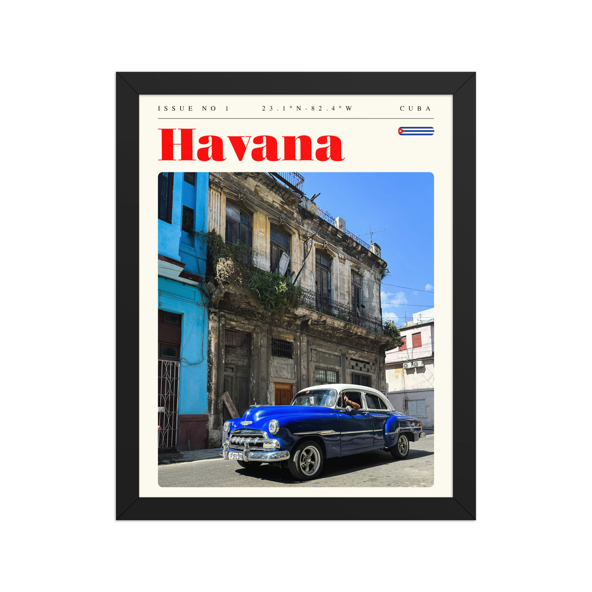 Havana | Framed Travel Posters: Discover The Americas