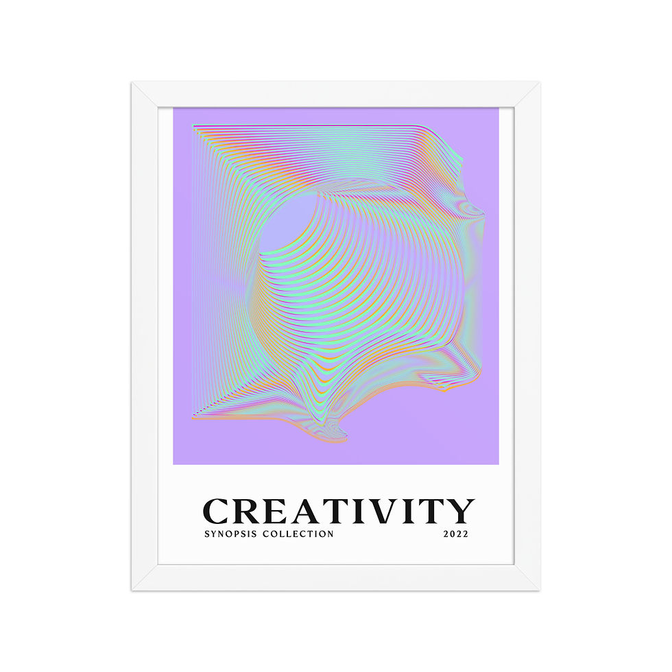 Thumbnail: Framed Eclectic Abstract Art for Modern Homes