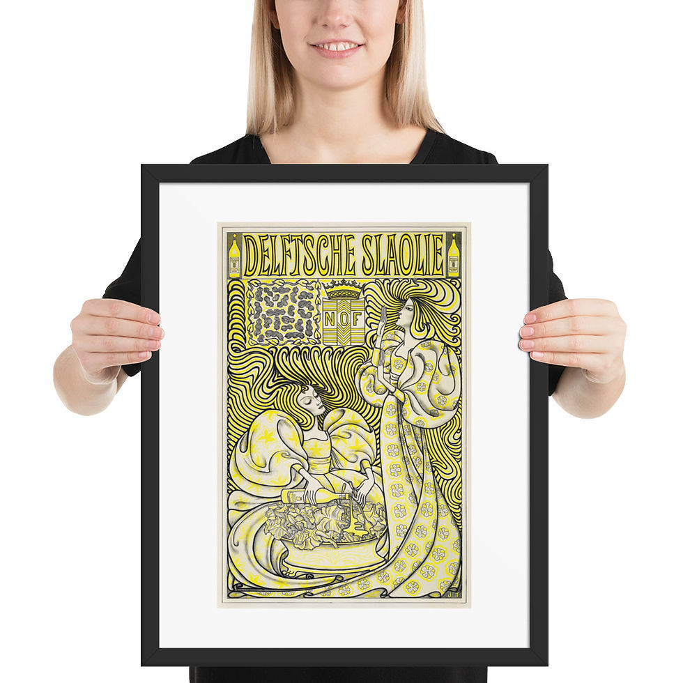 Thumbnail: Art Nouveau Vintage 1894 | Jan Toorop