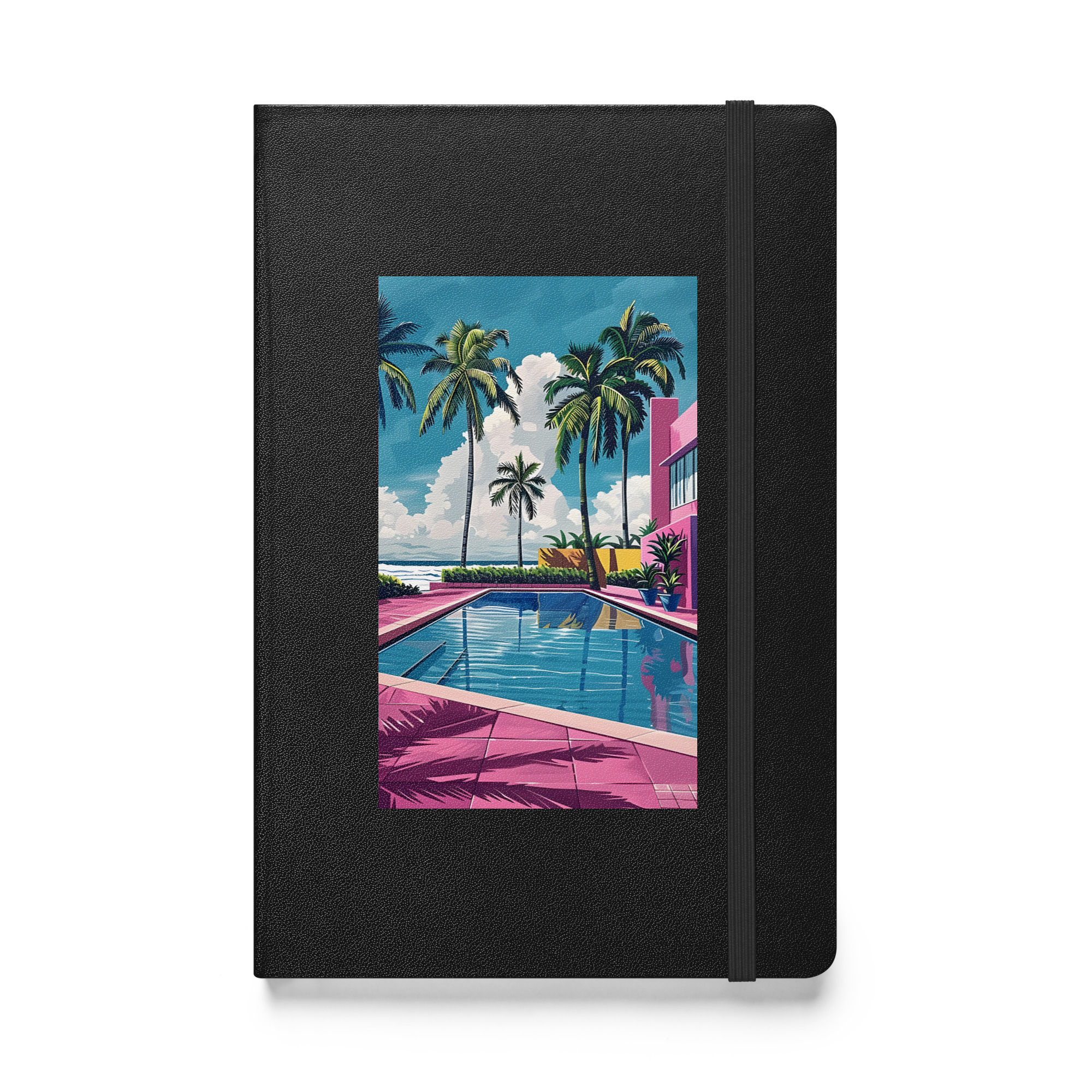 Hardcover bound notebook