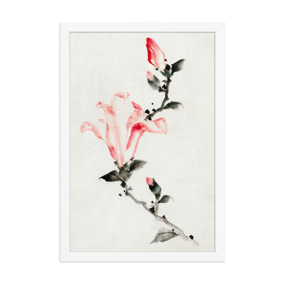 Thumbnail: Framed Hokusai Art for Kitchen Nook  