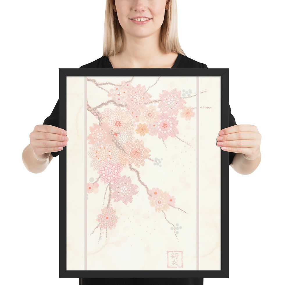 Thumbnail: Cherry Blossom Minimalist Botanical Art