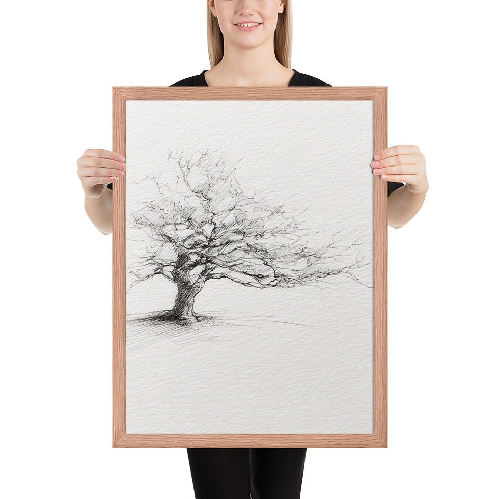 Thumbnail: Simple Modern Wall Art – Chic Framed Prints