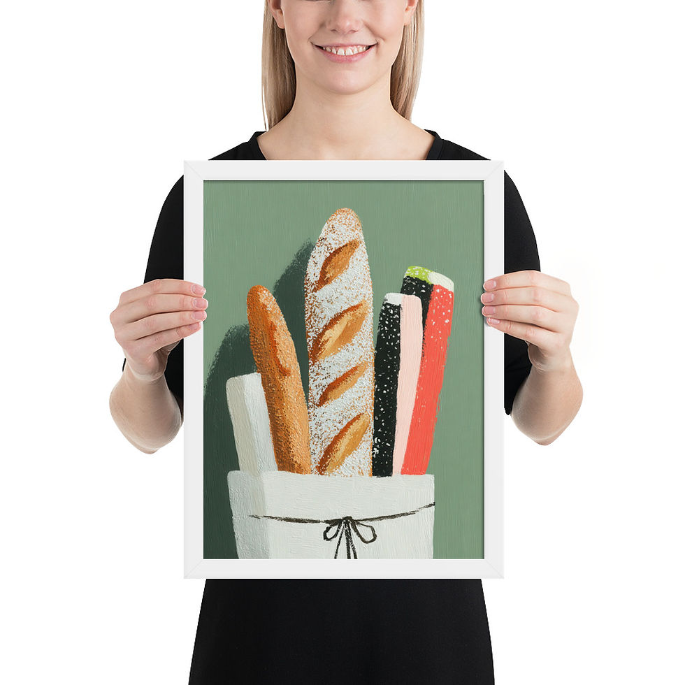 Thumbnail: Affordable Framed Gouache Art for Stylish Spaces