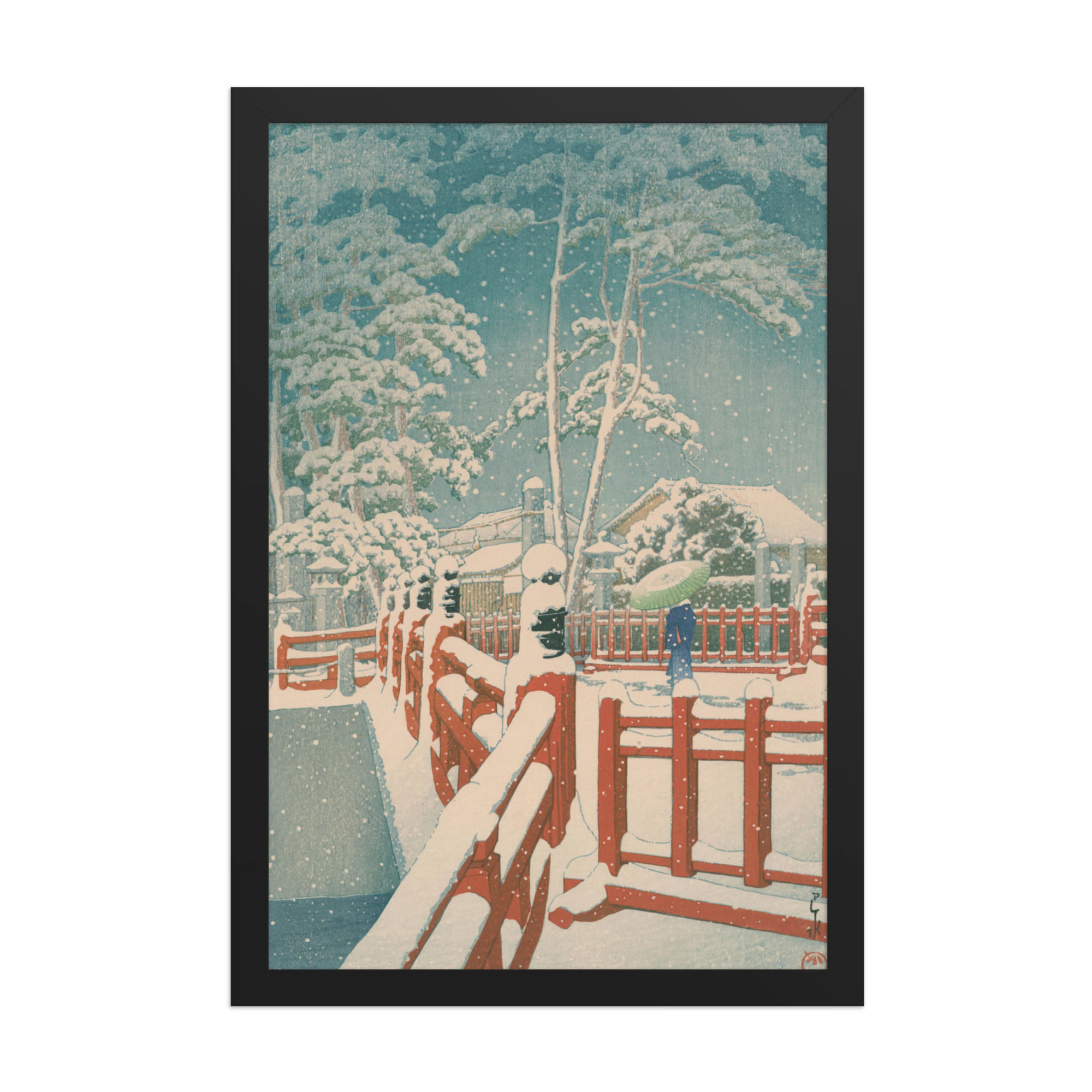 Hasui Kawase — Framed Print for Staircase Galleries