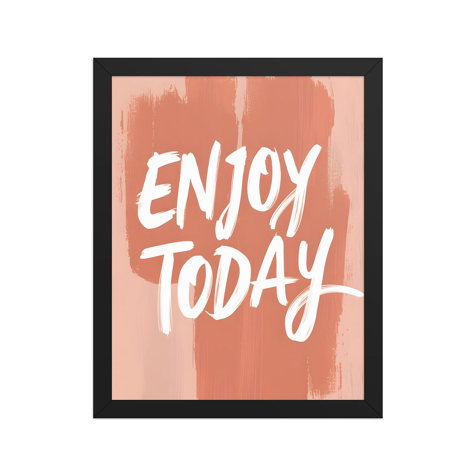 Thumbnail: Enjoy Today | Motivational Art