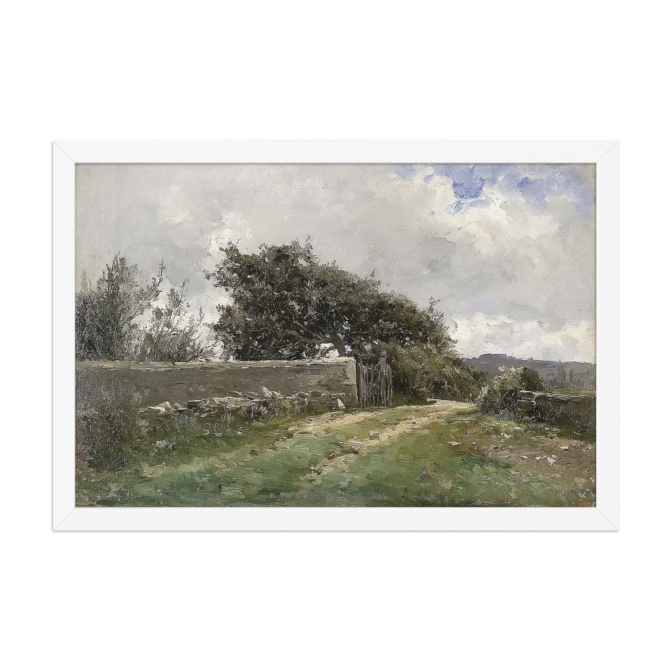 Thumbnail: The Country Lane Vintage Art Print