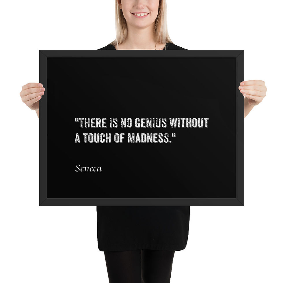 Thumbnail: Tranquil Stoic Quote Art for Serene Spaces