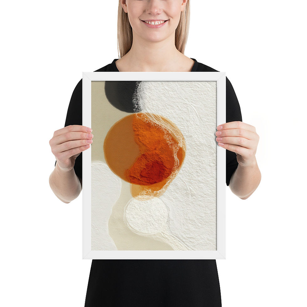 Thumbnail: Framed Boho Art – Cozy Living Room Decor