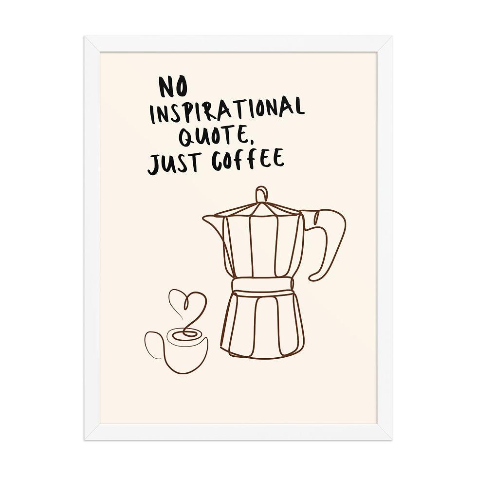 Thumbnail: Coffee Pot | Framed Kitchen Art