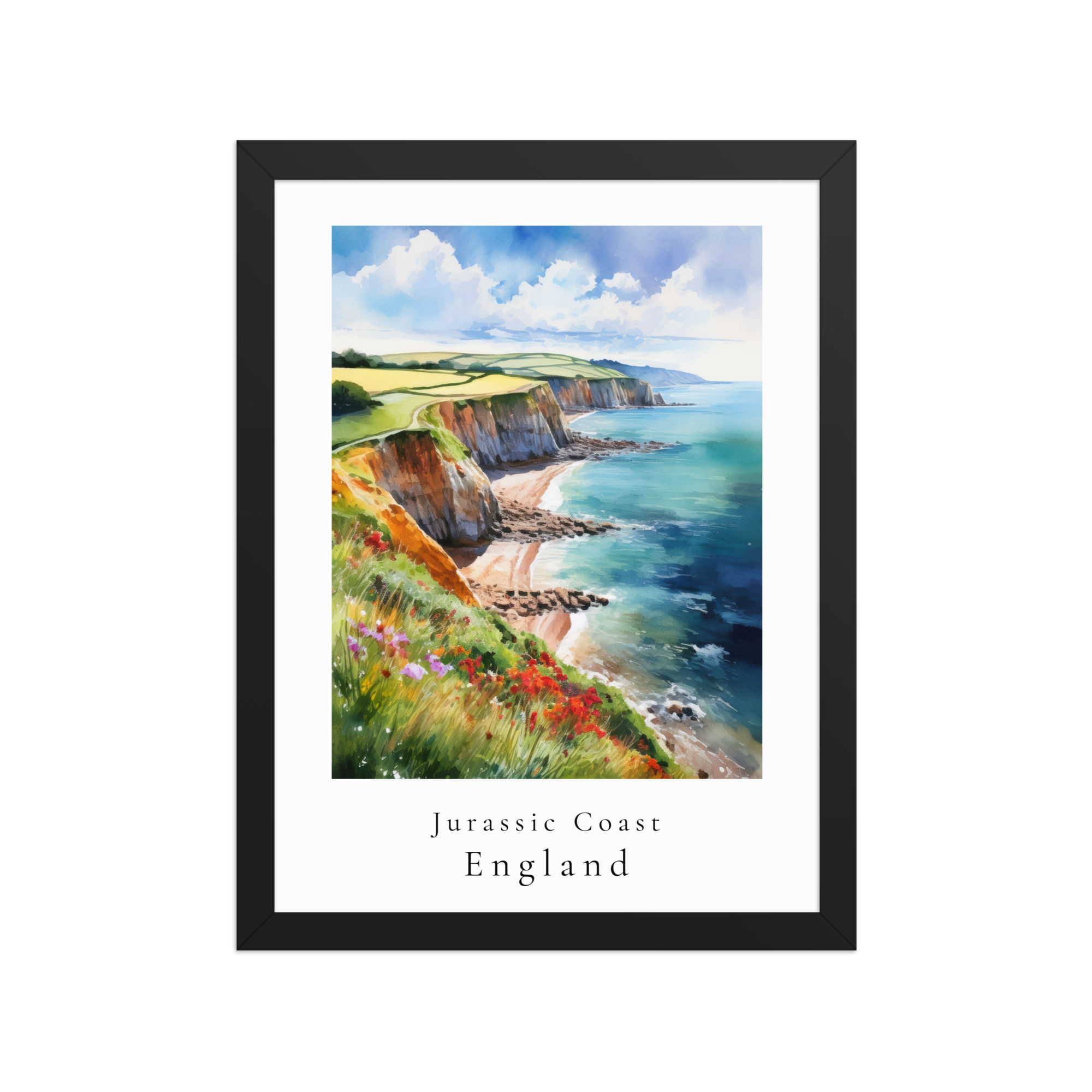 Jurassic Coast | Framed National Park Wall Art