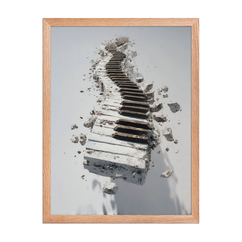 Thumbnail: Stylish Piano Keys Print – A Touch of Musical Elegance