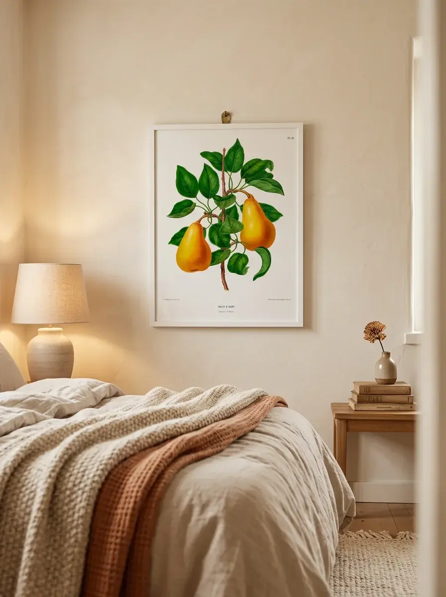 Thumbnail: Vintage Belle d'Août Pear Botanical Print
