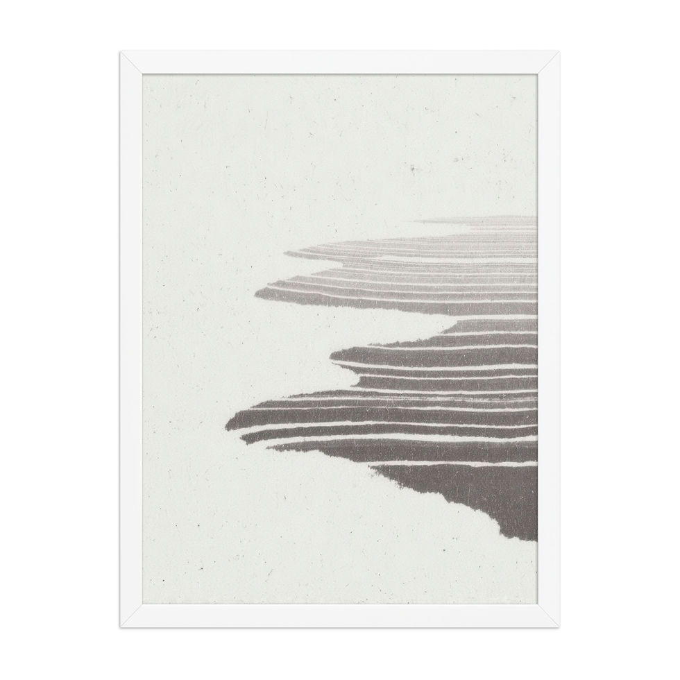 Thumbnail: Japandi Sumei-e Japanese Ink Inspired Print