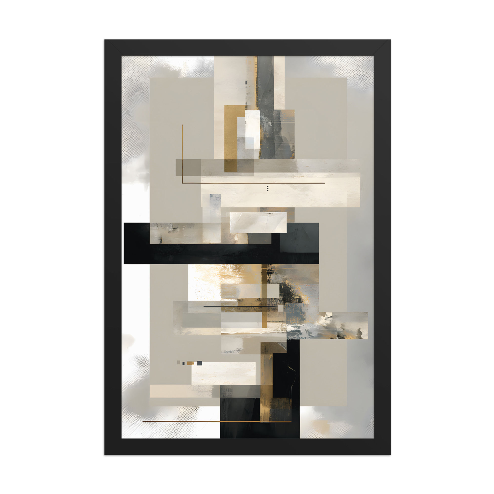 Abstract Geometric | Modern Architectural Wall Decor