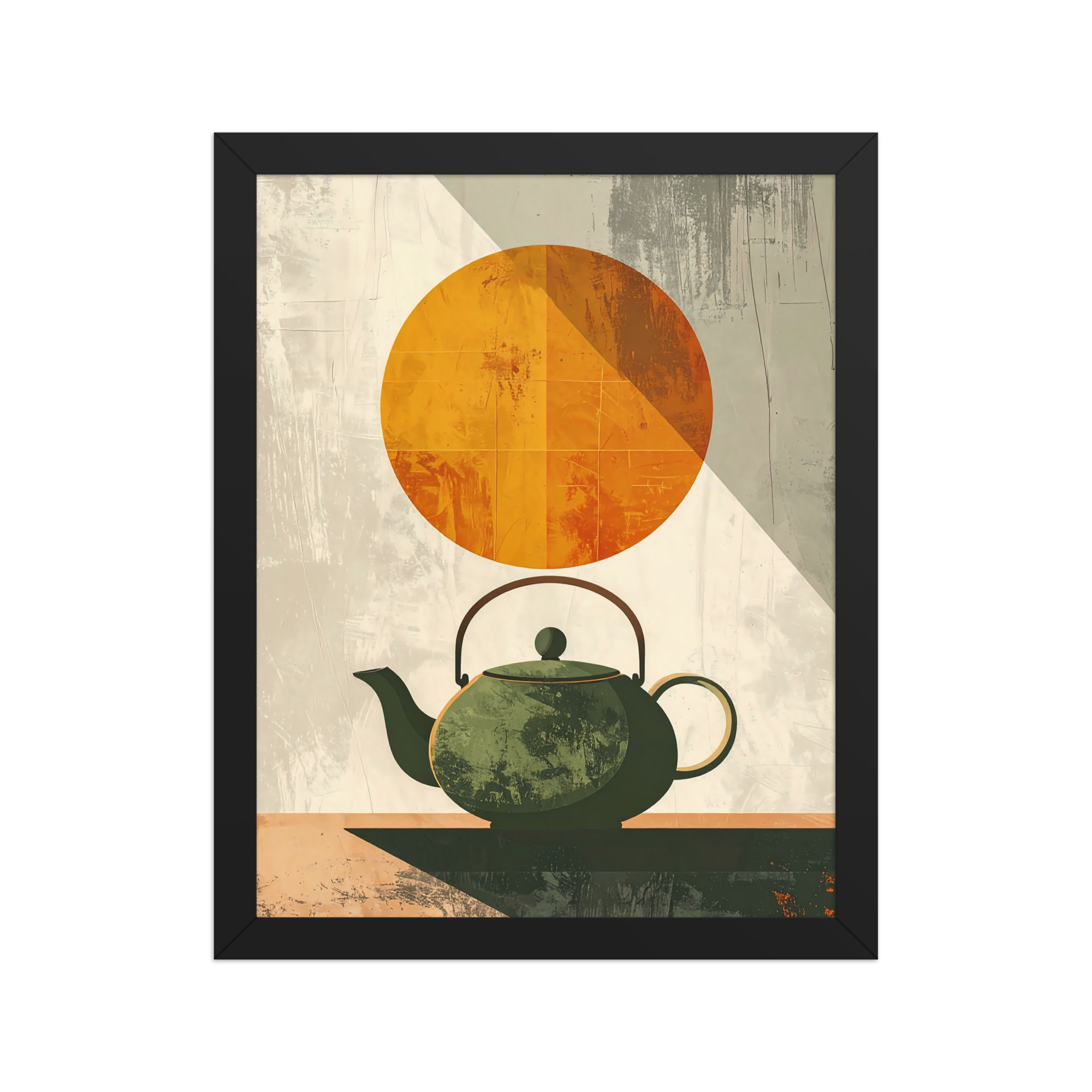 Serve the Tea Japanese Art Print