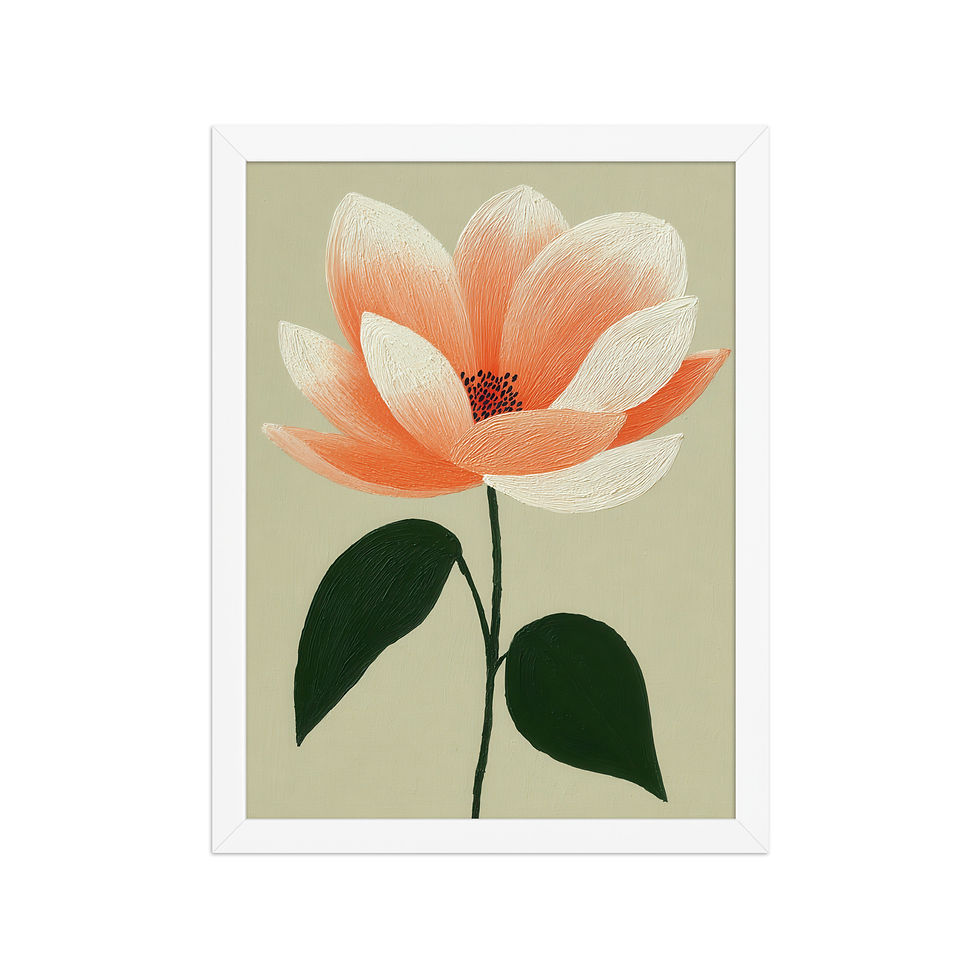 Thumbnail: Vibrant Gouache Wall Art for Living Room Accent