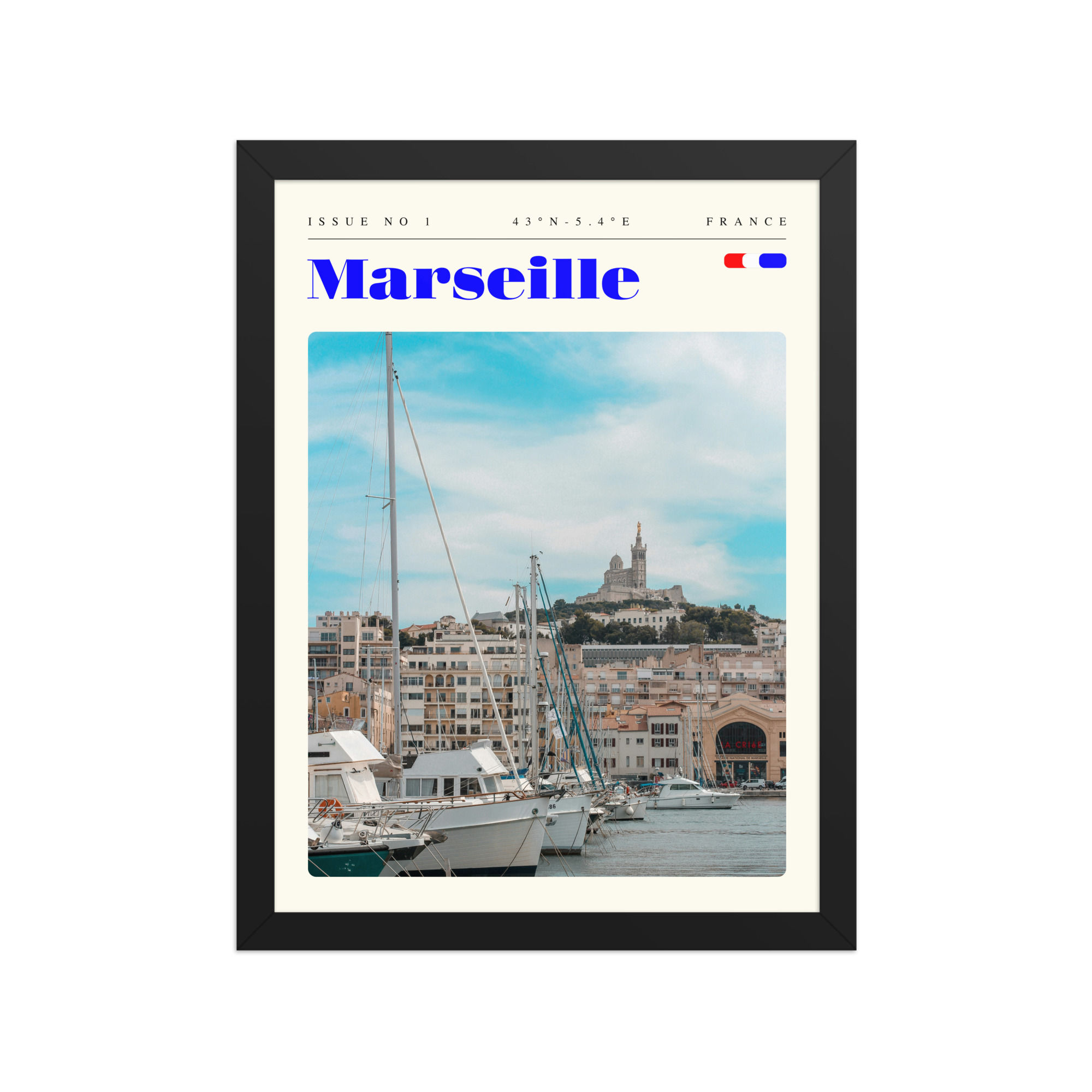 Marseille | Framed Travel Posters: Explore Iconic European City Prints