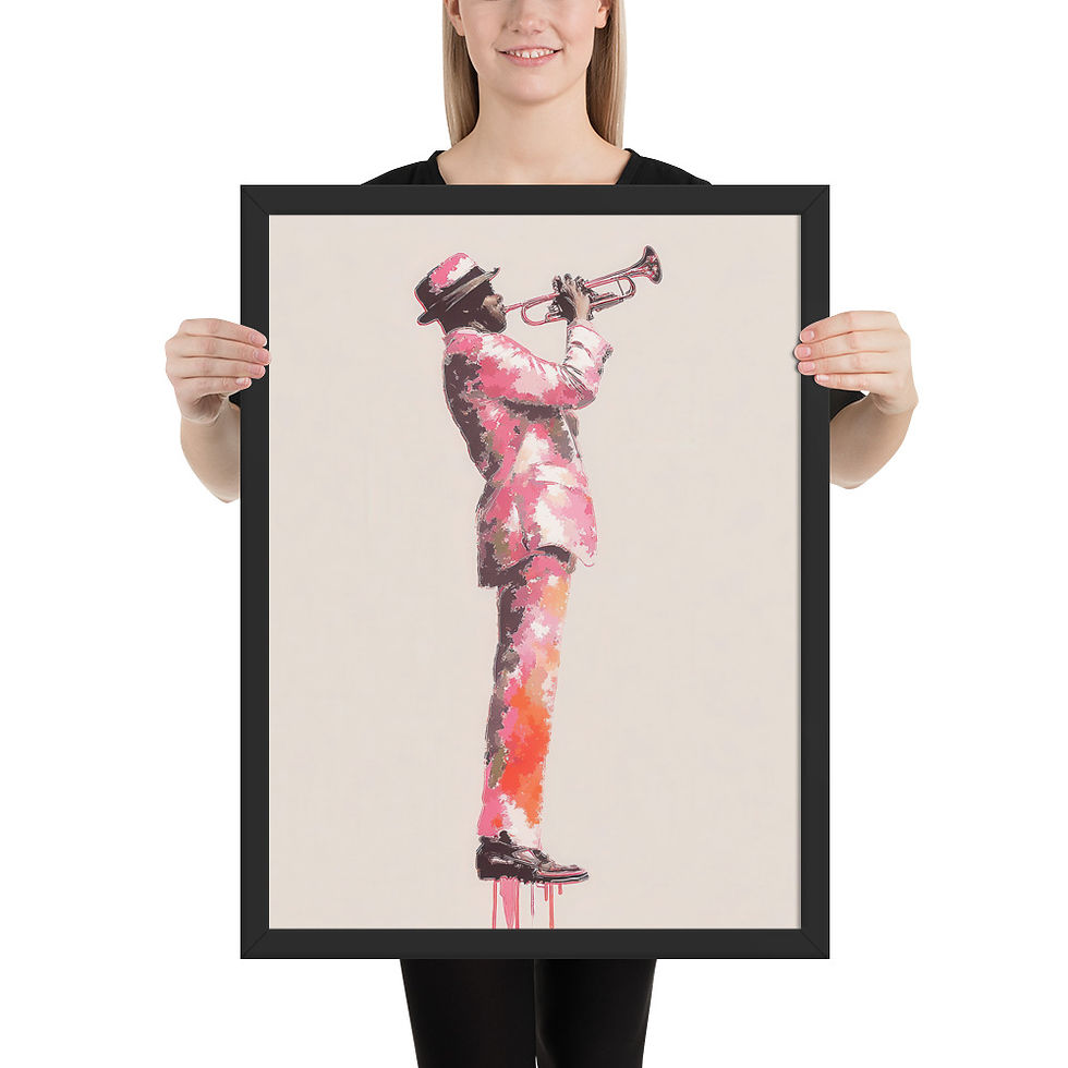 Thumbnail: Play the Saxaphone Art Print