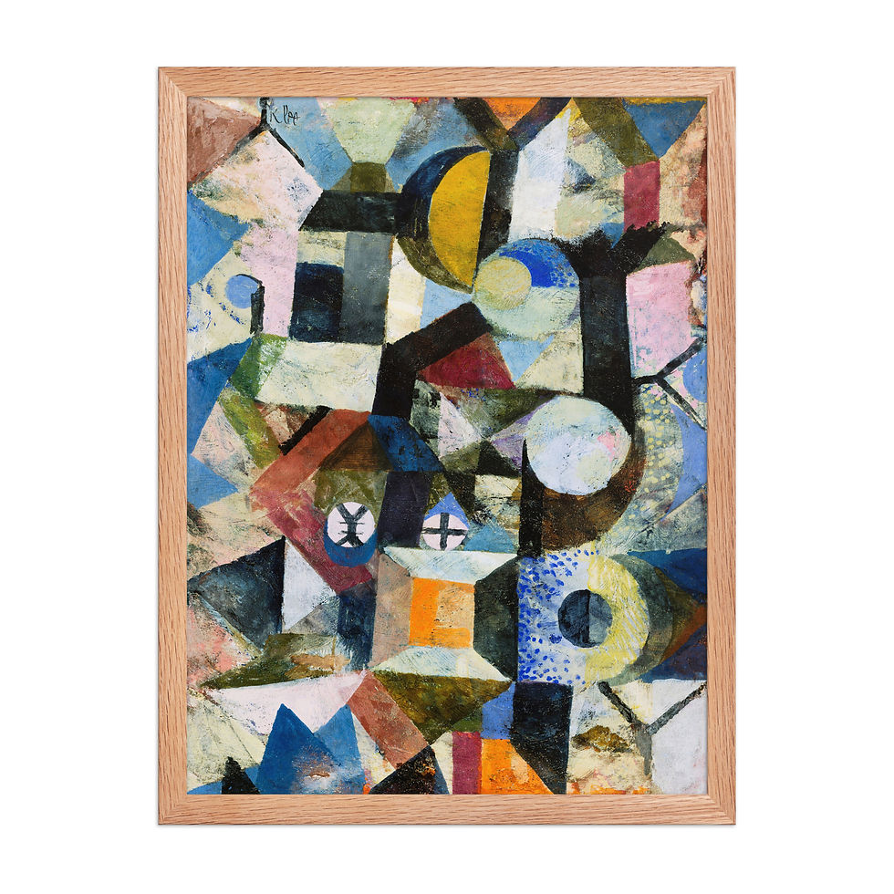 Thumbnail: Framed Contemporary Art For Living Room