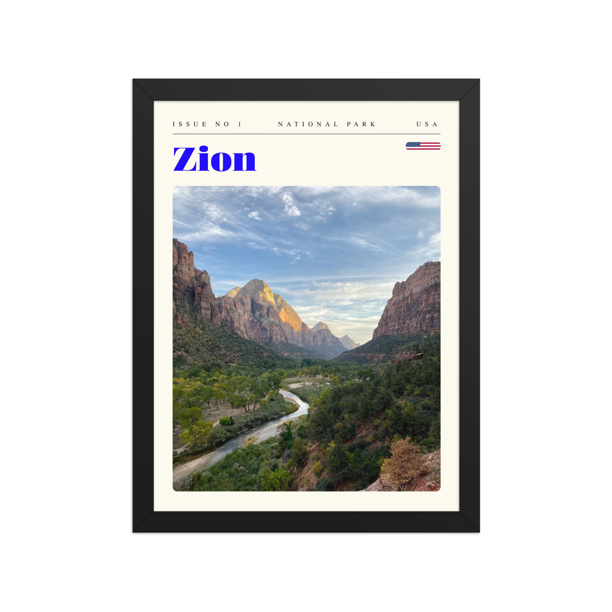 Zion | Framed Travel Posters: Discover The Americas