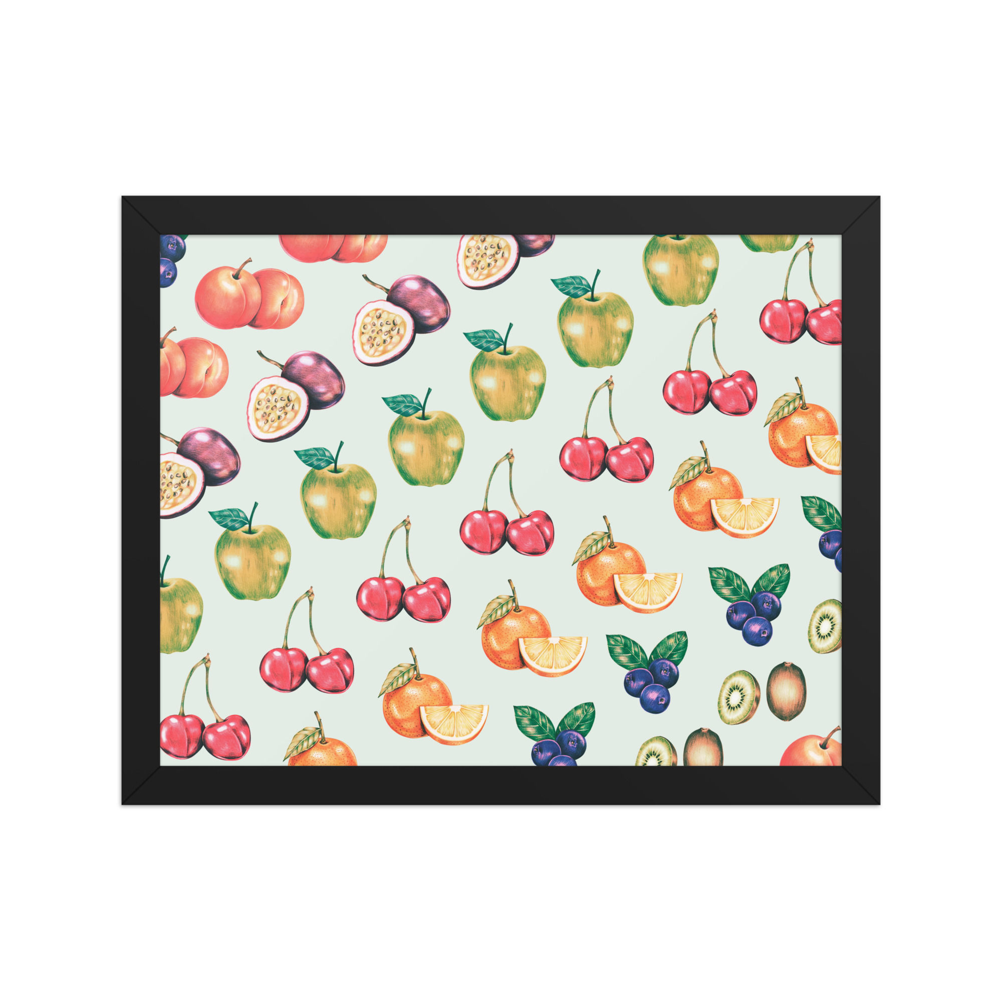 Colourful Fruit Art Print