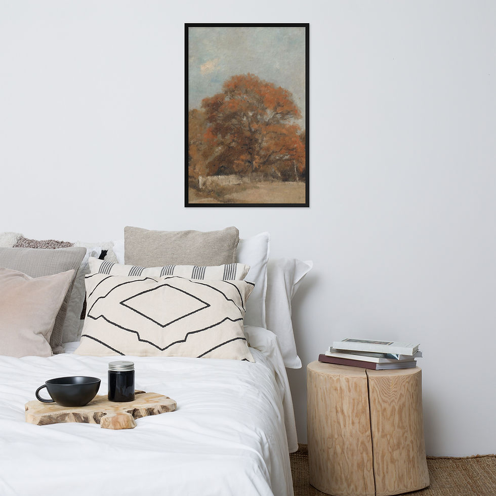 Thumbnail: Autumn Oak Vintage Art Print