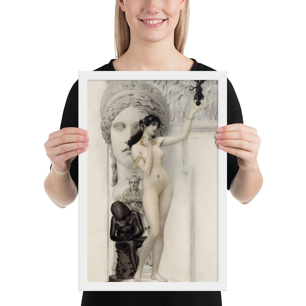 Thumbnail: Allegory of Sculpture | Gustav Klimt
