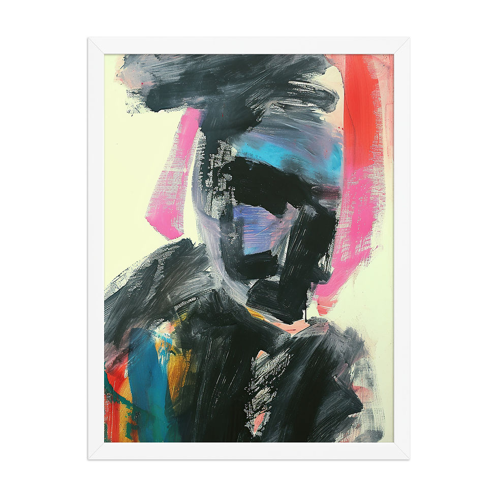 Thumbnail: Affordable Framed Abstract Art for Home Interiors