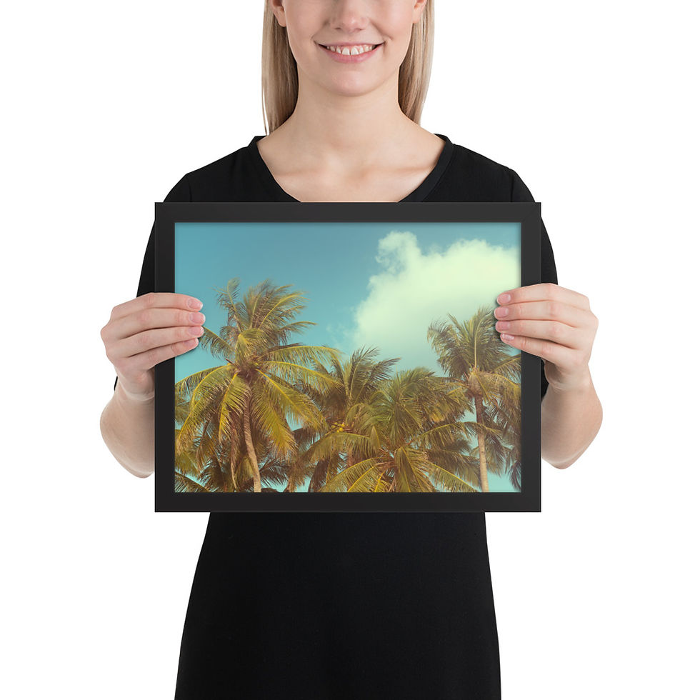 Thumbnail: Palm Trees Photography Print