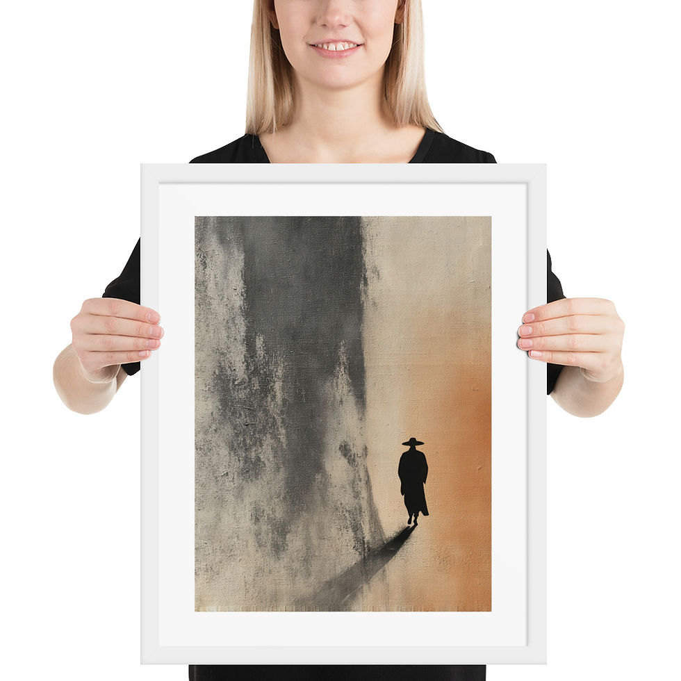 Thumbnail: Minimalist Silhouette Art Print