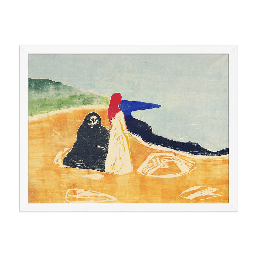 Thumbnail: Two Women on the Shore Edvard Munch