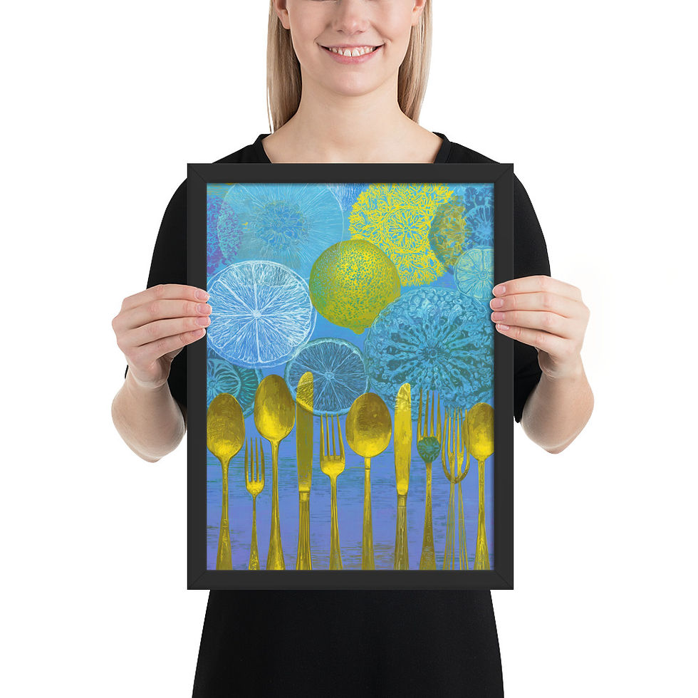 Thumbnail: Abstract Kitchen Wall Art