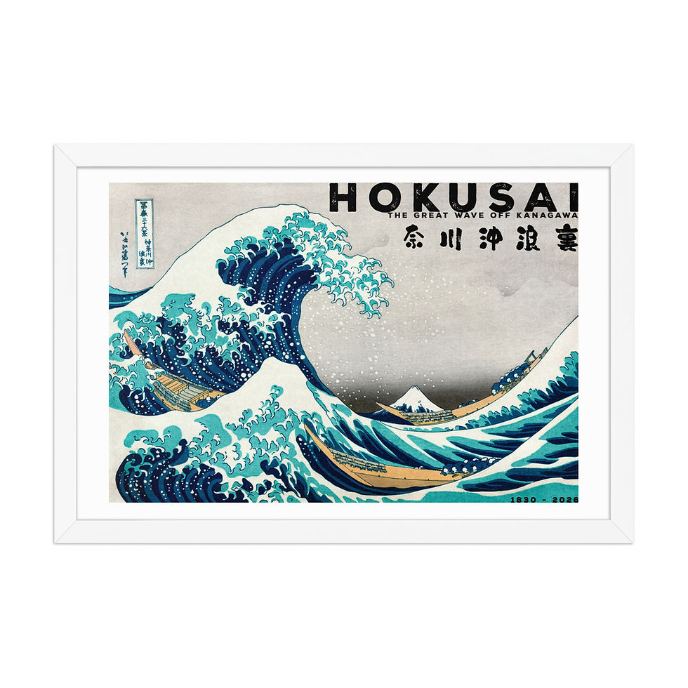 Thumbnail: Hokusai The Wave Art Print