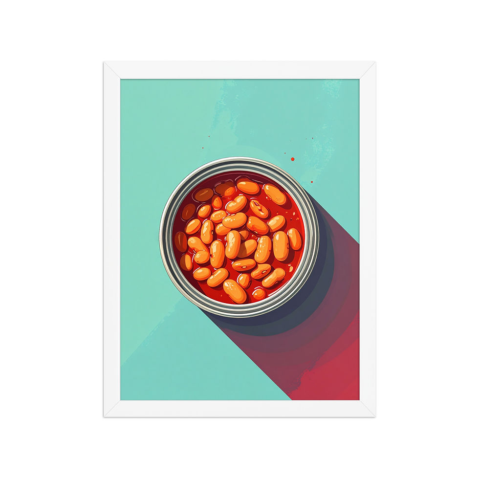 Thumbnail: Tinned Baked Beans Kitchen Art