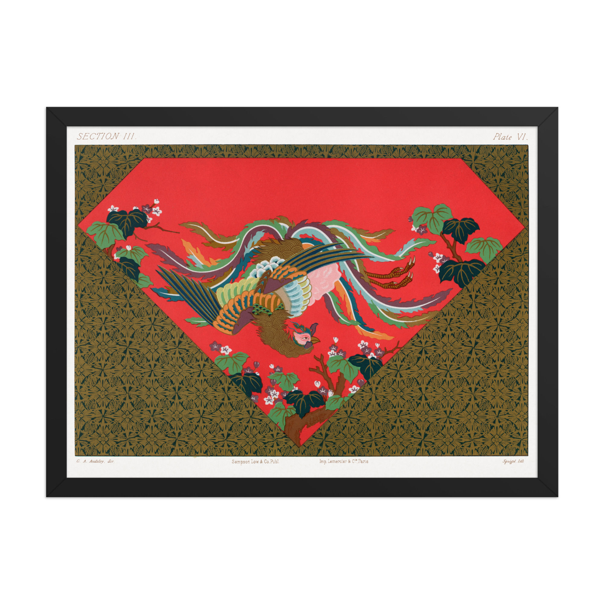 Traditional Japanese Folding Fan & Blossom