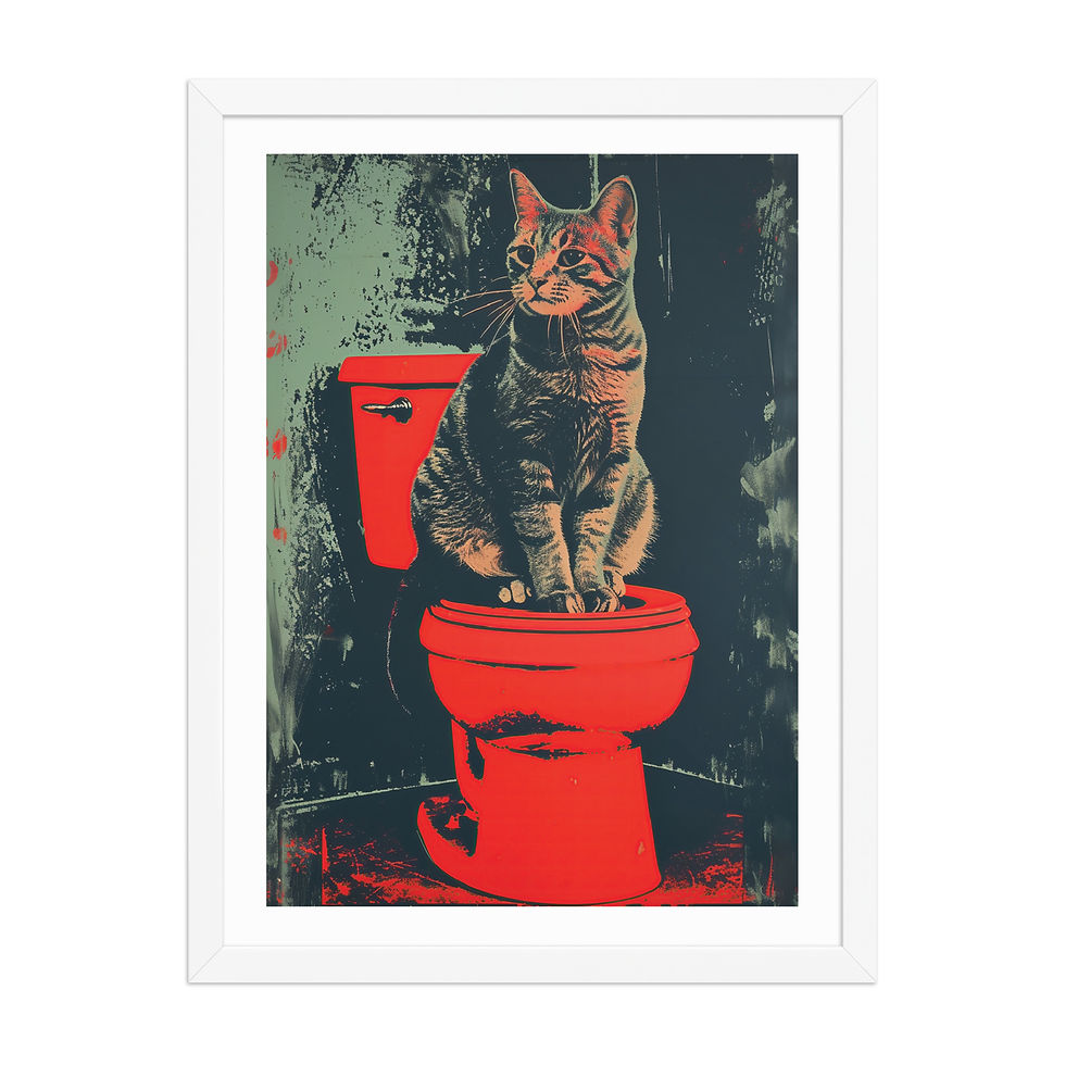 Thumbnail: Red | Framed Art - Prints for Cozy Spaces