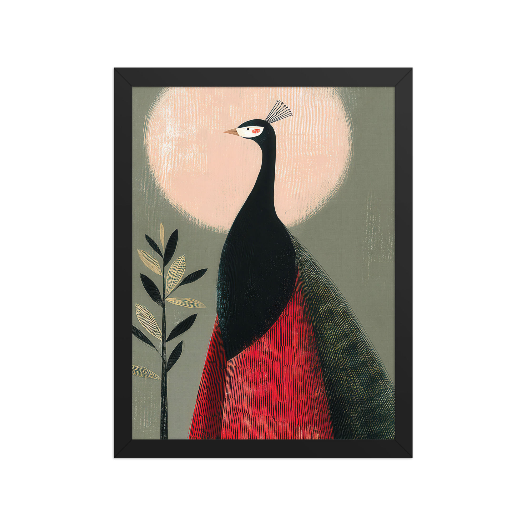 Peacock at Noon