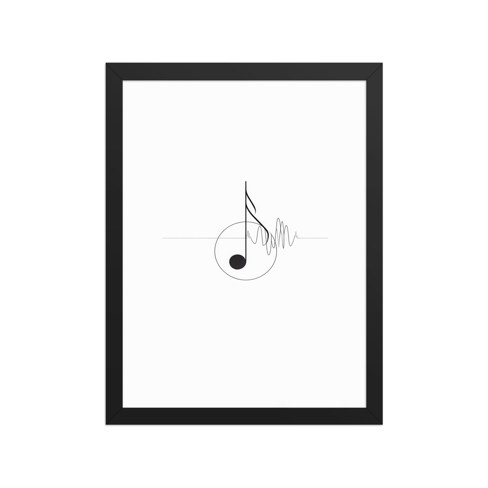 Music Note Art Print