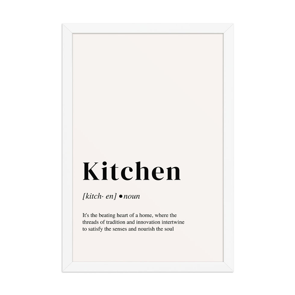 Thumbnail: Framed Food Art | Stylish Wall Decor for home | Kitchen