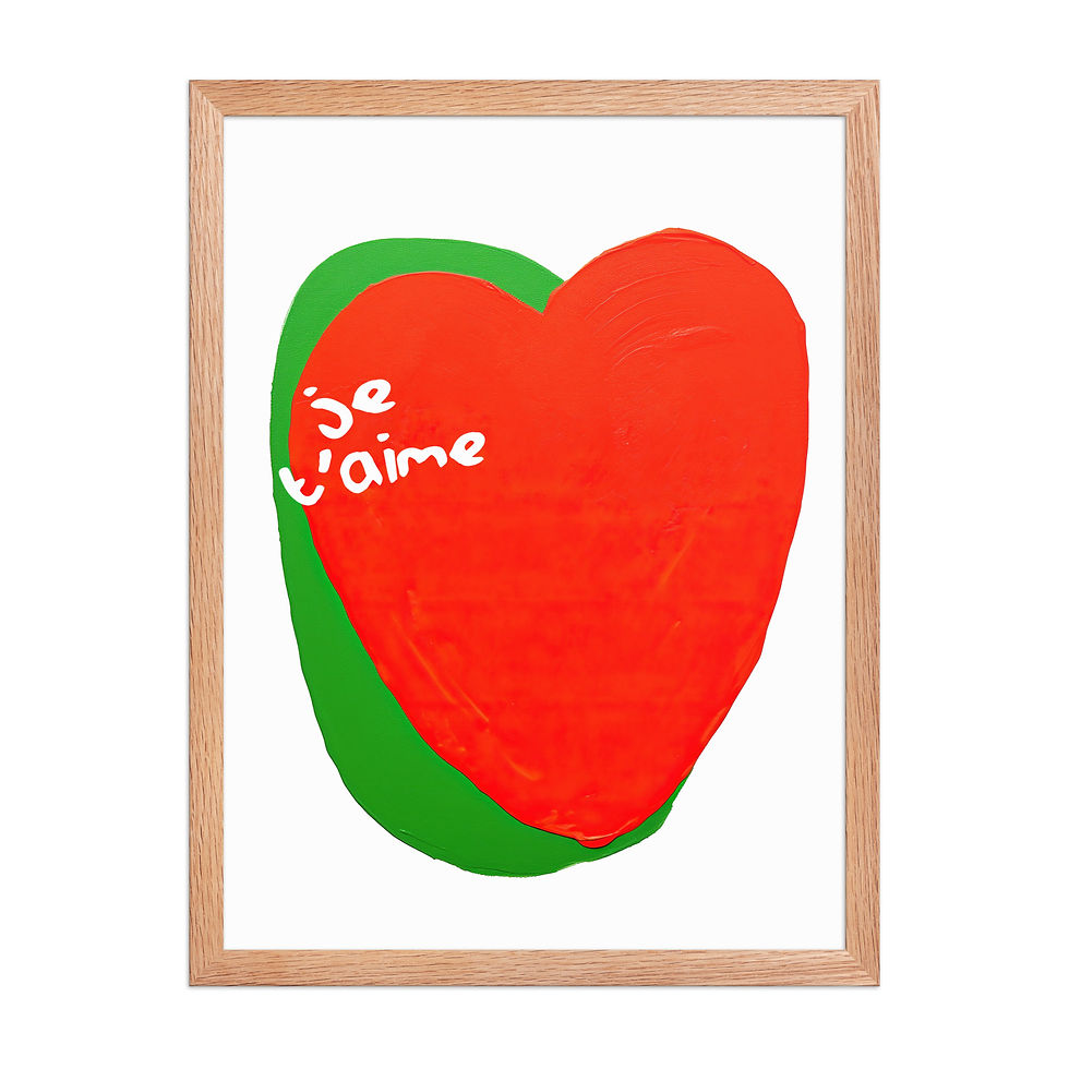 Thumbnail: Vibrant Abstract Framed Art for Social Spaces