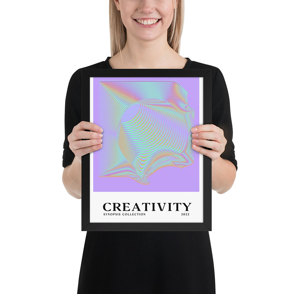 Thumbnail: Framed Eclectic Abstract Art for Modern Homes