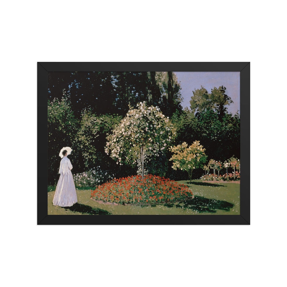 Thumbnail: Woman in the Garden Claude Monet