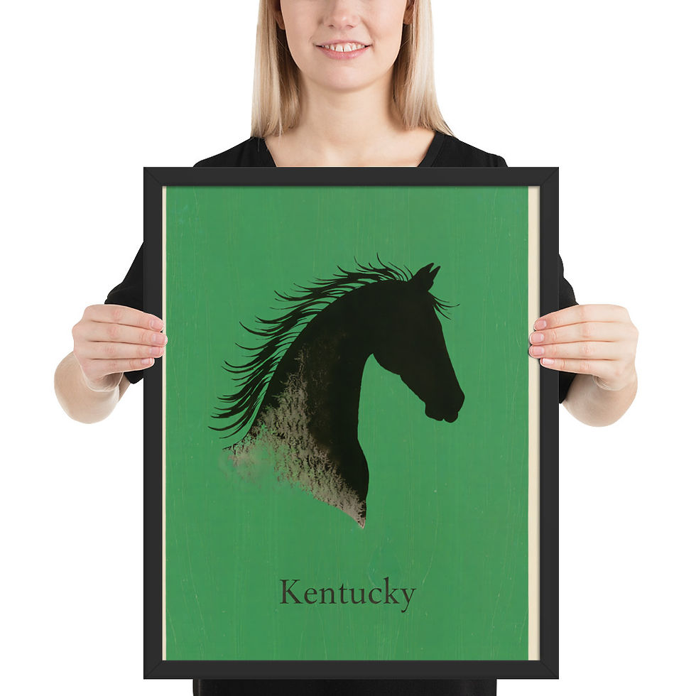 Thumbnail: Kentucky US State Poster