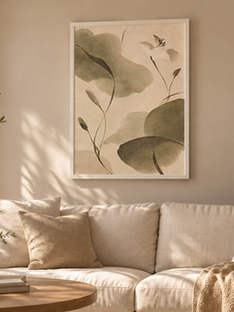 Quiet Japandi Botanicals: Wall Art for Calm, Intentional Homes