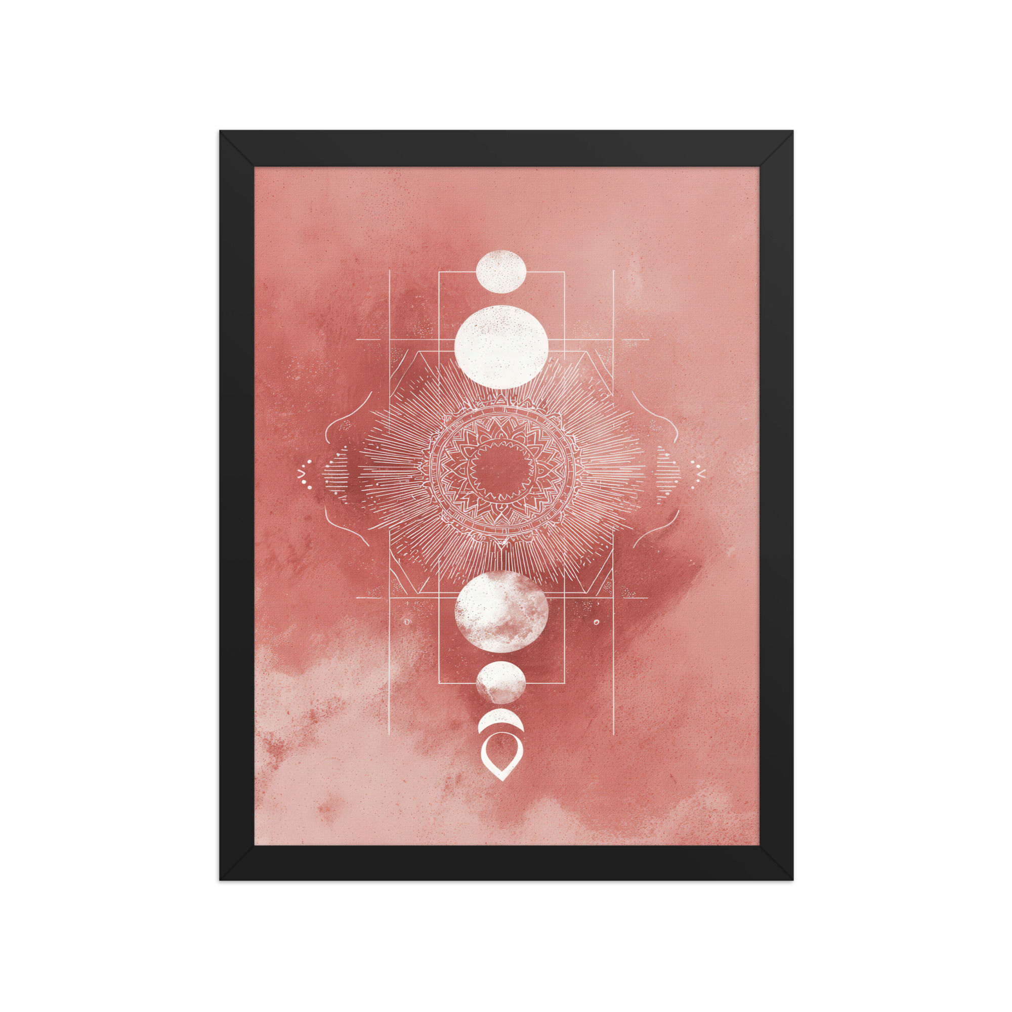 Boho-Inspired Framed Art – Unique Home Accentsd poster