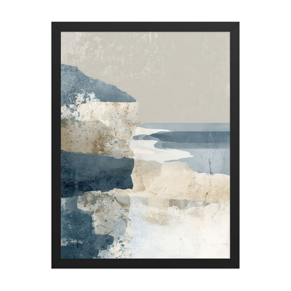 Thumbnail: Framed Dreamy Boho Art – Soft and Serene Decor