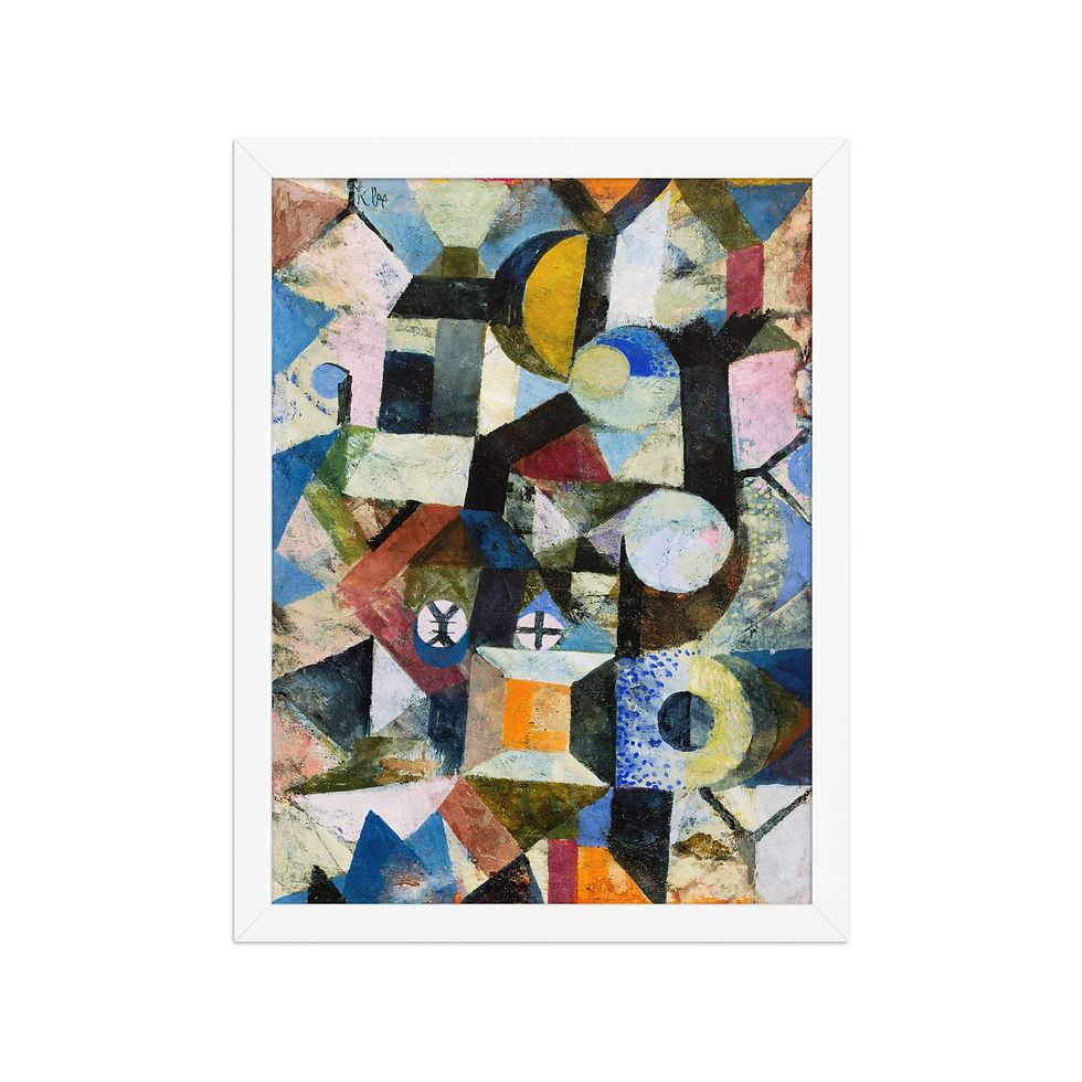 Thumbnail: Framed Contemporary Art For Living Room