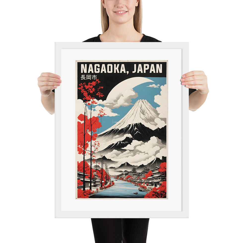 Thumbnail: Nagaoka | Japanese Travel Poster