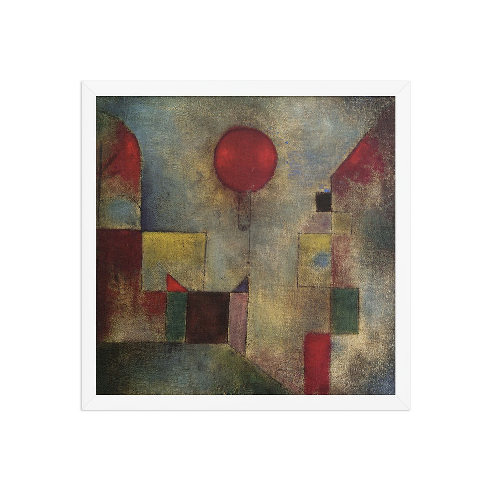 Thumbnail: Title: Paul Klee — Abstract Still Life (Framed)